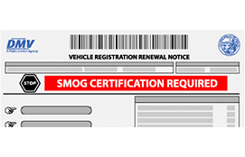 registration renewal without smog