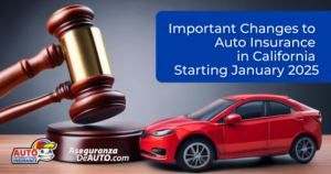 Important Changes to Auto Insurance in California Starting January 2025